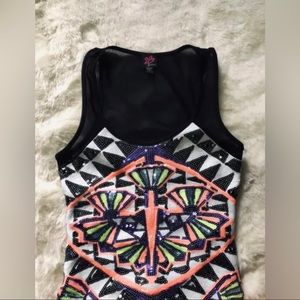 Sequenced Bebe Dress